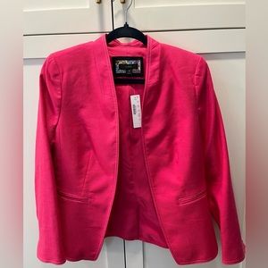 J.Crew pink lined blazer, size 8, NWT